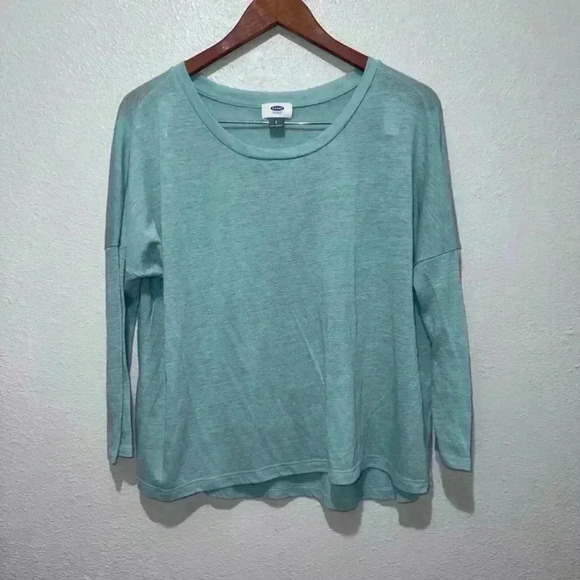 Old Navy Three Quarter length sleeve, Light Blue Woman’s blouse, Size S - Picture 3 of 5